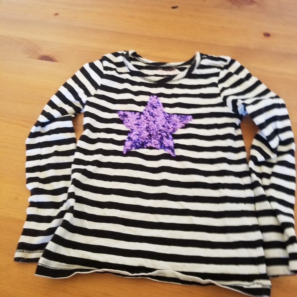 Three Hearts Long Sleeved Shirt with Star